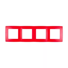 CITY QUADRUPLE FRAME PANEL RED