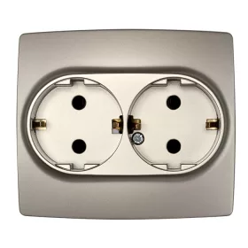 CITY GERMAN TYPE DOUBLE PLUG METALLIC SPARKLING 