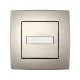 CITY DOOR SWITCH WITH LIGHT, CHAMPAGNE METAL