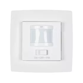 CITY MOTION SENSOR SWITCH 200W WHITE METAL