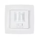 CITY MOTION SENSOR SWITCH 200W WHITE METAL