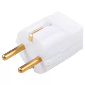 BAKELITE PLUG 1P 16A WHITE