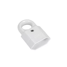 2-POLE PLUG 10A WHITE