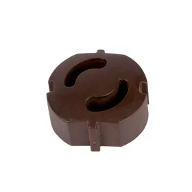 CHILD SAFETY PLUG BROWN