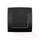 CITY SINGLE POLE SWITCH, ANTHRACITE