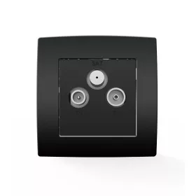 CITY TV AND SAT CONNECTOR, ANTHRACITE