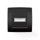CITY DOOR SWITCH WITH LIGHT ANTHRACITE