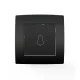 CITY DOORBELL SWITCH, ANTHRACITE