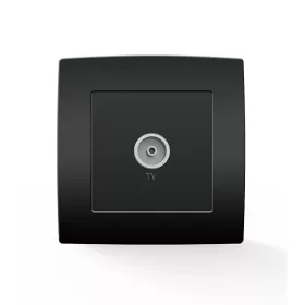 CITY TV SOCKET, ANTHRACITE