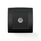 CITY TV SOCKET, ANTHRACITE