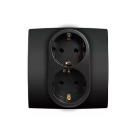 CITY GERMAN TYPE DOUBLE PLUG ANTHRACITE