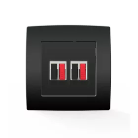 CITY 2xAUDIO SOCKET ANTHRACITE