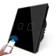 WI-FI SMART TOUCH EU 1 GANG, SINGLE SWITCH BLACK