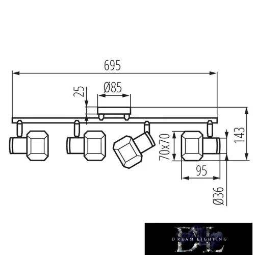 KANLUX GLASO EL-4I G9