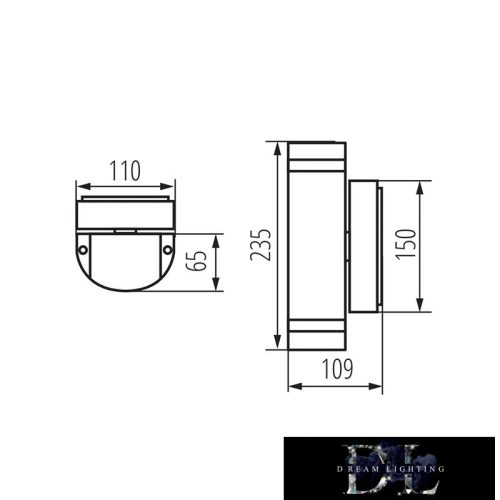 KANLUX ZEW EL-235U-GR lamp GU10