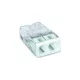 WAGO 2273 CONNECTOR, 2 RIGID CONDUCTORS 0.5-2.5 MM2