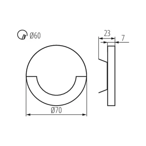 KANLUX SOLA LED CW lamp