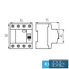 KANLUX KRD6-4/40/30 FI relay