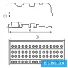 KANLUX KTB-125-15-M elosztóblokk
