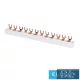 KANLUX KBBU-3x4 comb rail