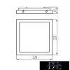 KANLUX TYBIA LED 25W-NW B lamp