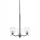 ELDLUX BELLA chandelier 3×E14 black