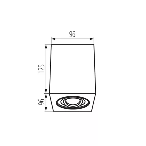 KANLUX GORD DLP 50-W lamp GU10