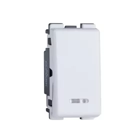 LECCE WHITE SIGNAL LIGHT SINGLE POLE SWITCH