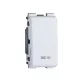 LECCE WHITE SIGNAL LIGHT SINGLE POLE SWITCH