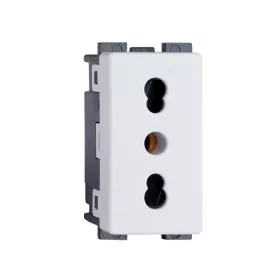 LECCE ITALIAN STANDARD MULTI SWITCH WHITE