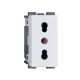 LECCE ITALIAN STANDARD MULTI SWITCH WHITE