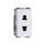 LECCE ITALIAN STANDARD MULTI SOCKET WHITE