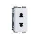 LECCE ITALIAN STANDARD MULTI SOCKET WHITE