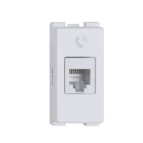 LECCE TELEPHONE SOCKET WHITE