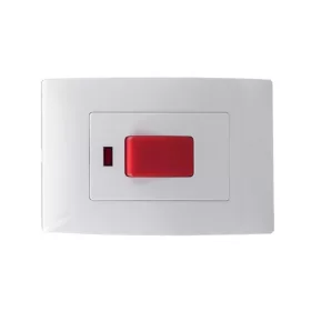 LECCE TWO-POLE SWITCH 45A WHITE