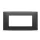 LECCE QUADRUPLE FRAME ANTHRACITE
