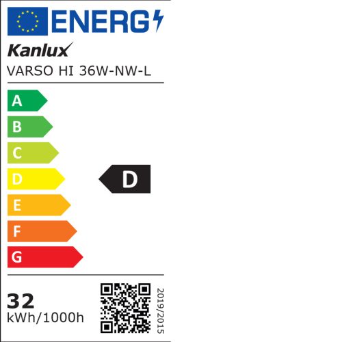 KANLUX VARSO HI 36W-NW-L-SE lamp
