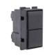 LECCE BLIND SWITCH ANTHRACITE