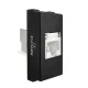 LECCE TELEPHONE SOCKET ANTHRACITE