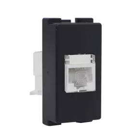 LECCE COMPUTER SOCKET RG45 ANTHRACITE CAT.6
