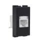 LECCE COMPUTER SOCKET RG45 ANTHRACITE CAT.6
