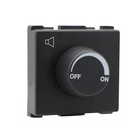 LECCE VOLUME CONTROL SWITCH ANTHRACITE