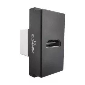 LECCE HDMI SOCKET ANTHRACITE