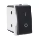 LECCE TWO-POLE SWITCH 16A