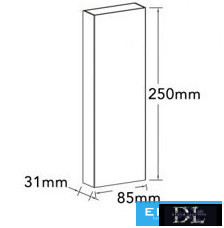 UNIVERSO Wall lamp LED 8w 734lm CCT.kap IP65 White 85x250x31mm