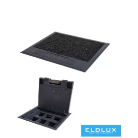KANLUX Floor Box MOWION BIURO+ Black 12 modules