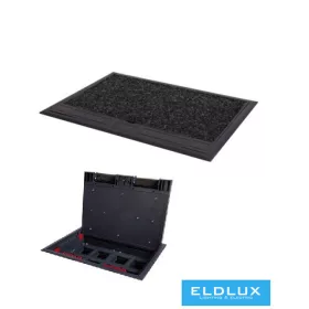 KANLUX Floor Box MOWION BIURO+  Black 16 modules