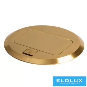KANLUX Floor box MOWION BIURO+  Gold 3 modules