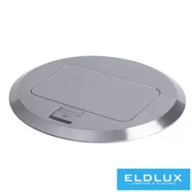 KANLUX Floor box MOWION BIURO+  Silver 3 modules
