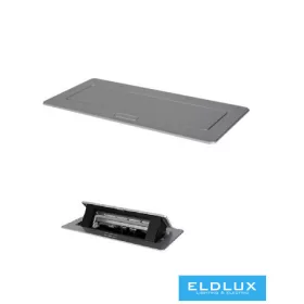 KANLUX Floor box MOWION BIURO+ Anthracite 6 modules